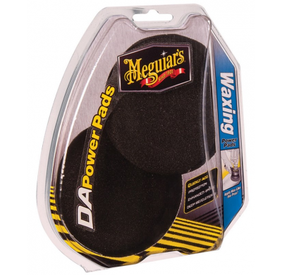 Meguiars Power Pads Waxing 4'' for Dual Action Polisher, Set of 2 Pieces